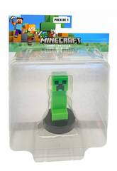 Minecraft Pack mit 1 Figur mit Stempel