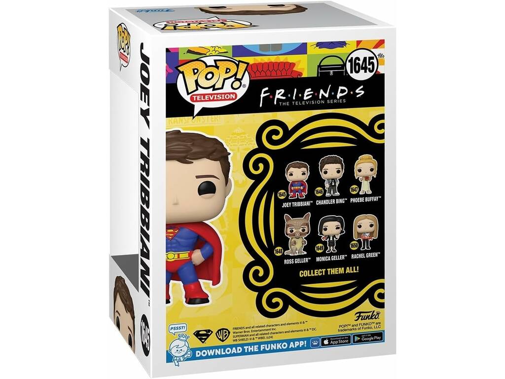 Funko Pop Television Friends Figura Joey Tribbiani