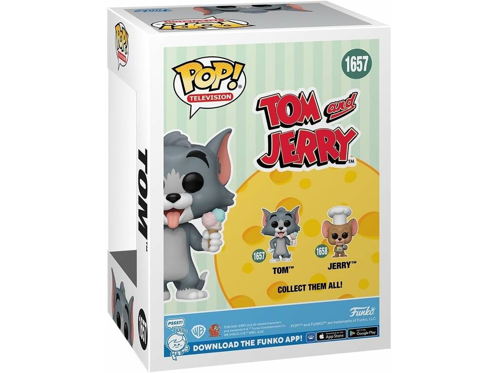 Funko Pop Television Tom y Jerry Figura Tom con Helado