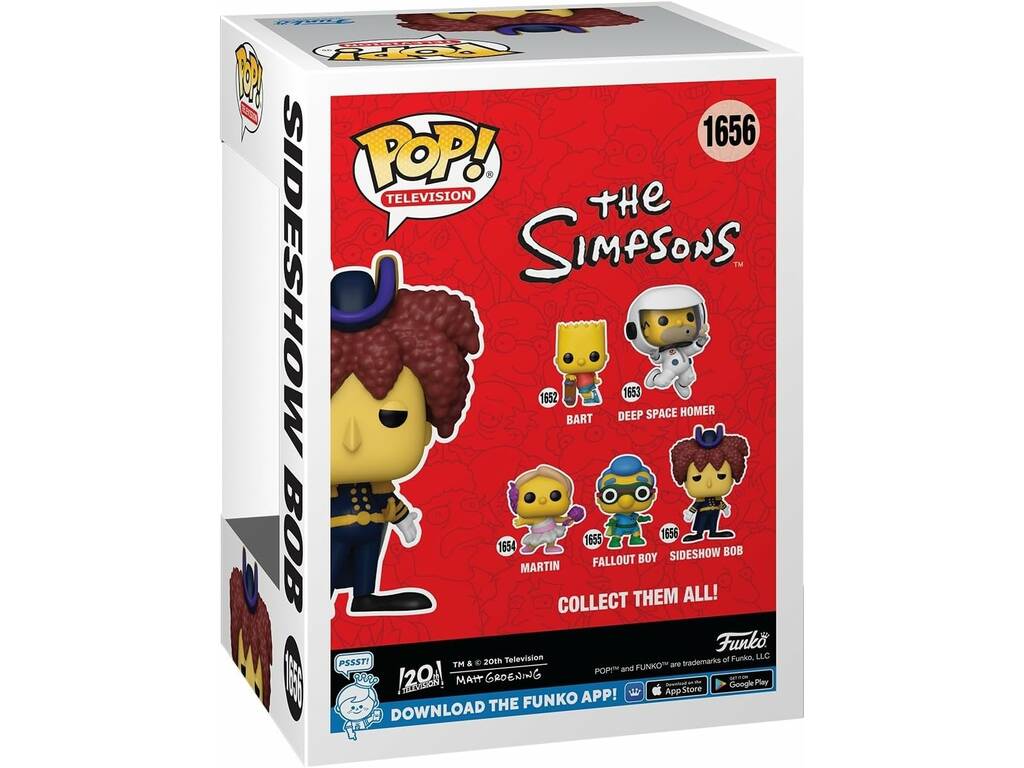 Funko Pop Televisione I Simpson Figura Telespalla Bob