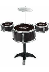 Jazz Drum Set mit Trommeln und Becken