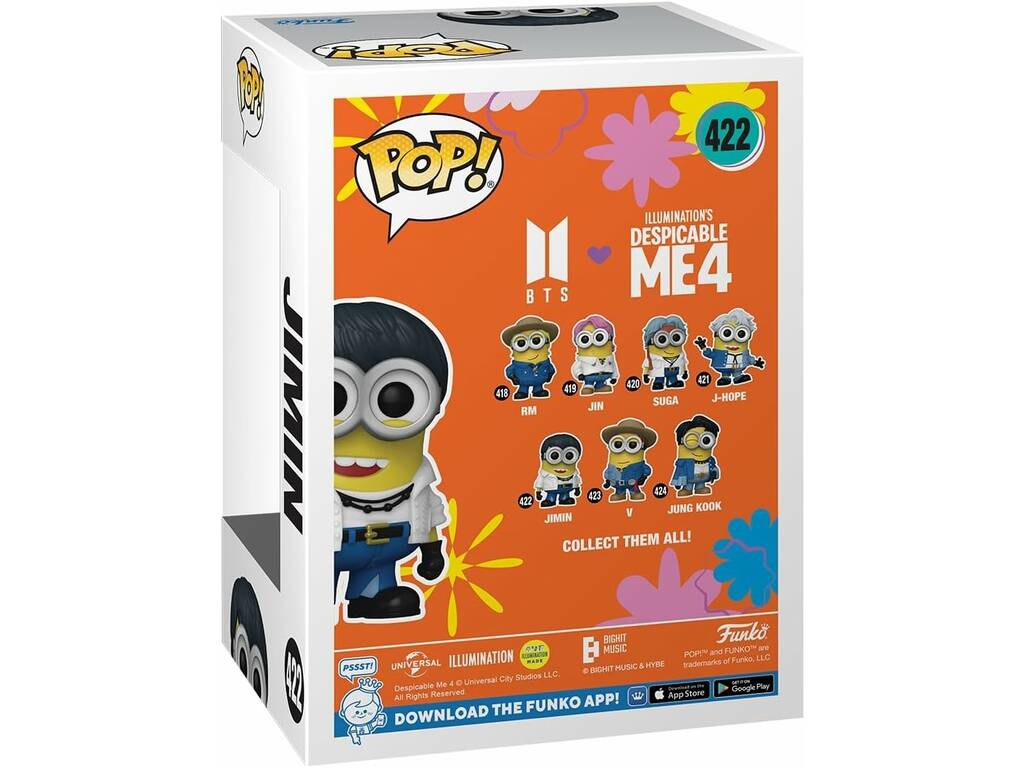 Funko Pop BTS x Minions Figura Jimin