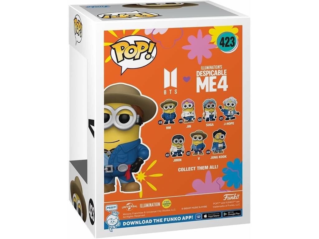 Funko Pop BTS x Minions Figura V