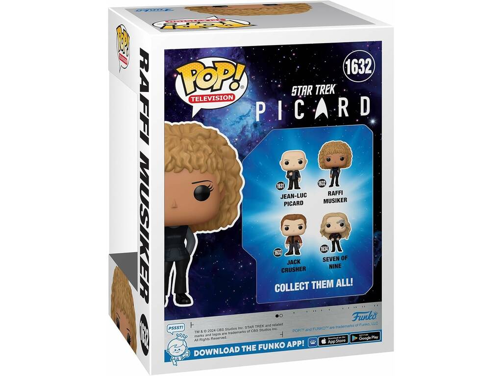 Funko Pop Television Star Trek Picard Figura Raffi Musiker