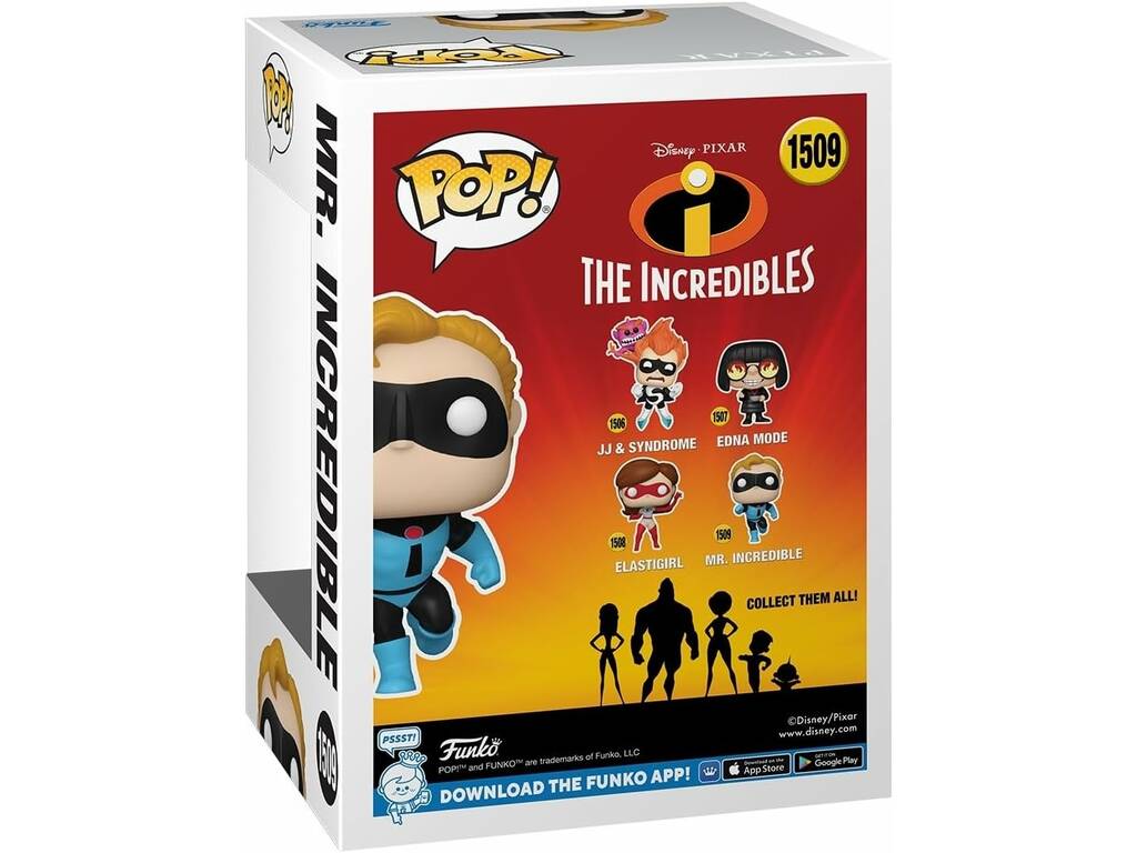 Funko Pop Los Increíbles Figura Mr. Increíble