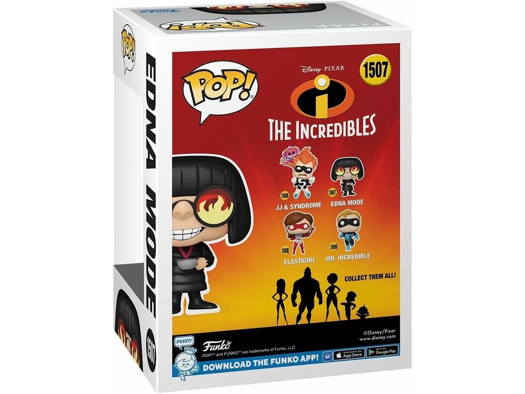 Funko Pop Los Increíbles Figura Edna Mode