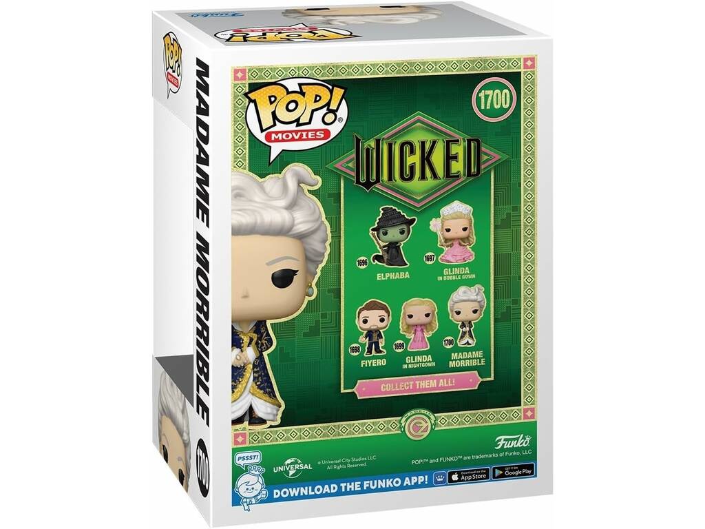 Funko Pop Movies Wicked Figura Madame Morrible