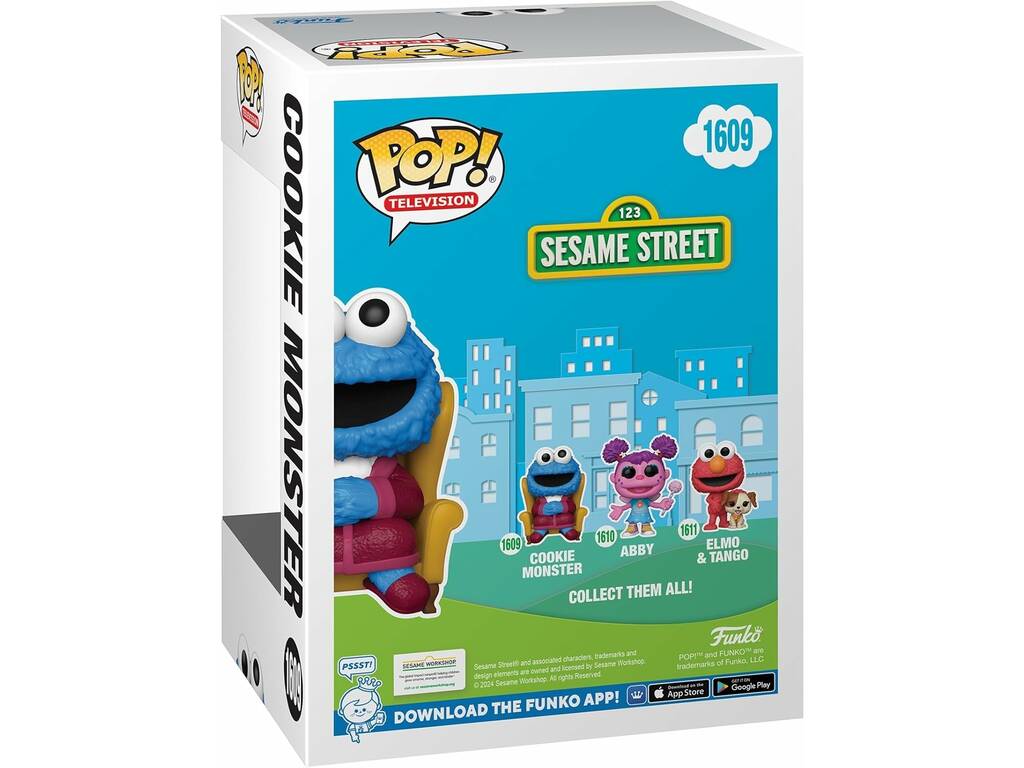 Figurine Funko Pop Television Sesame Street Cookie Monster