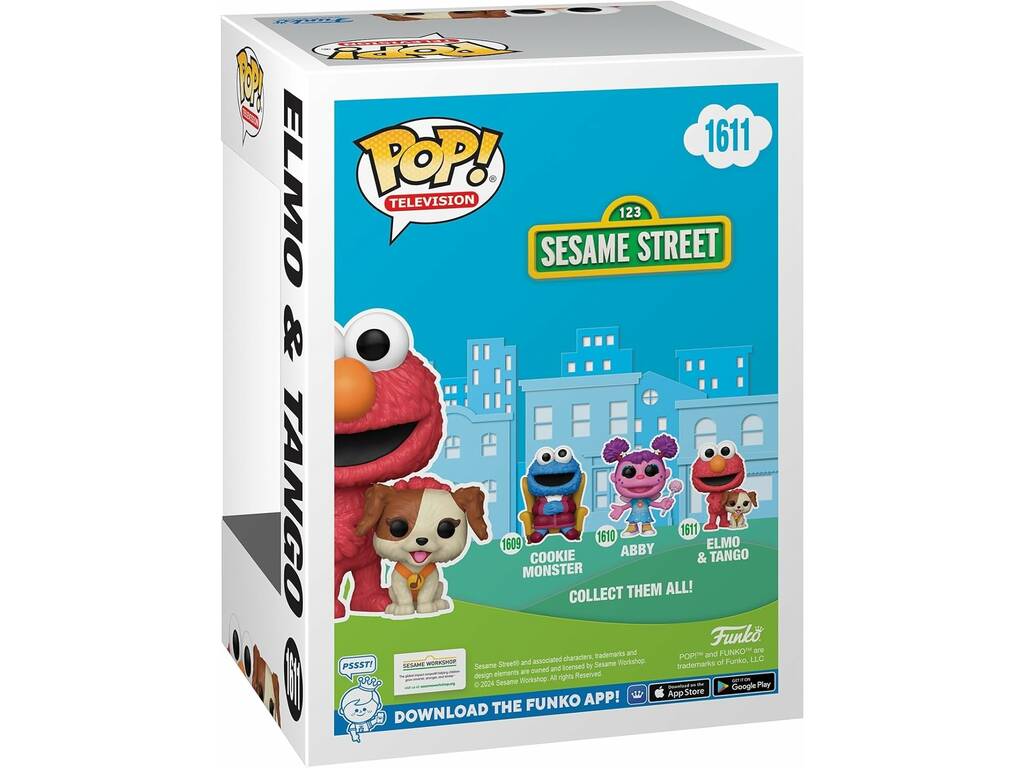 Funko Pop Television Barrio Sésamo Figura Elmo y Tango