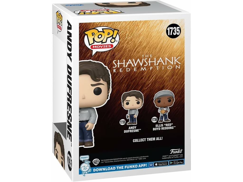 Funko Pop Movies The Shawshank Redemption Figura Andy Dufresne