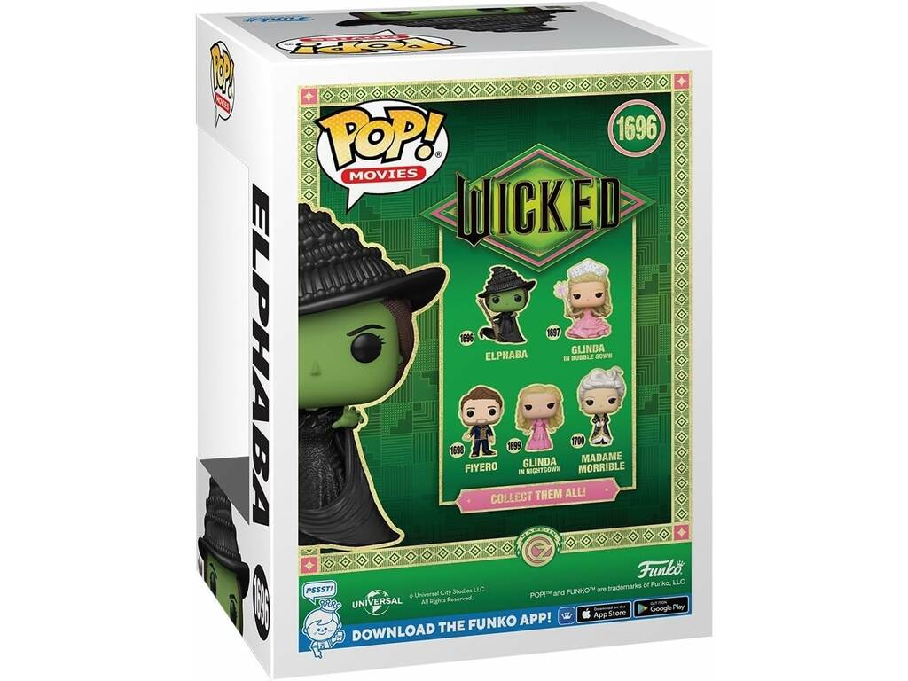 Funko Pop Movies Wicked Figura Elphaba