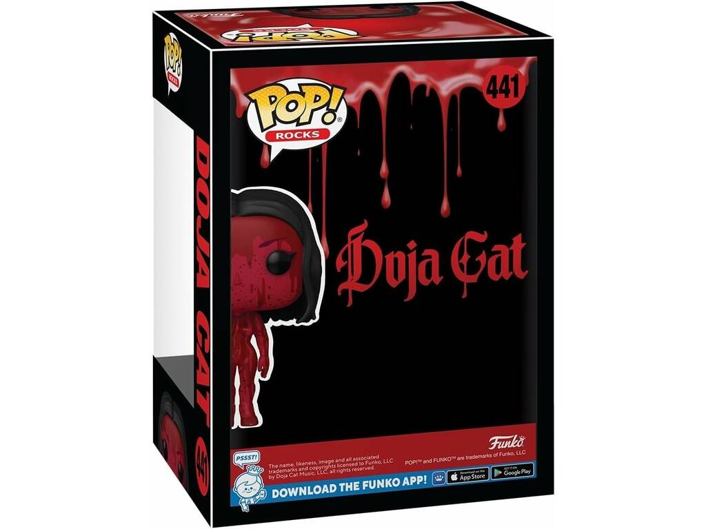 Funko Pop Rocks Doja Cat Figura Doja Cat Attention