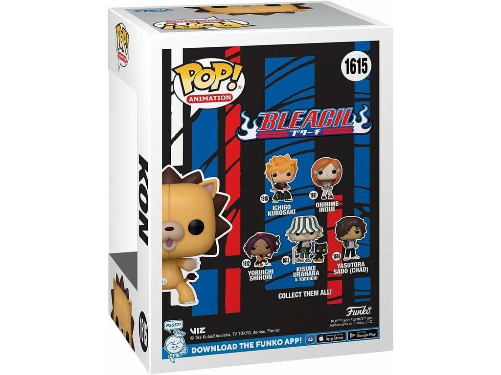 Funko Pop Animation Bleach Figura Kon