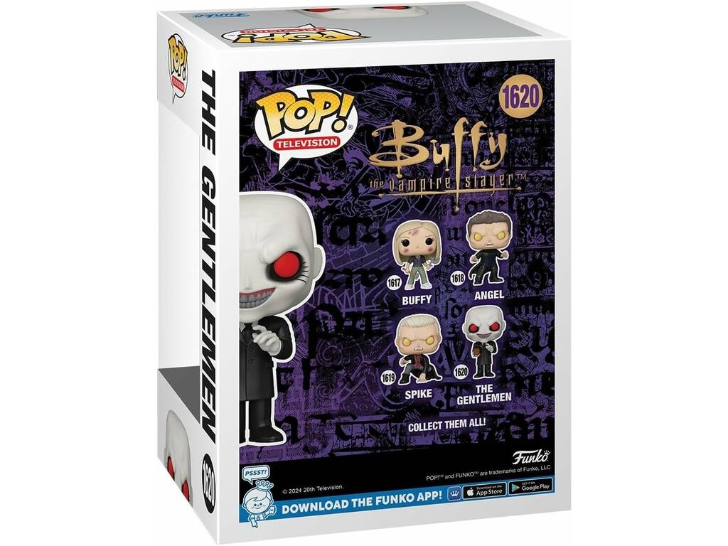 Funko Pop Television Buffy Caçadora de Vampiros Figura The Gentlemen