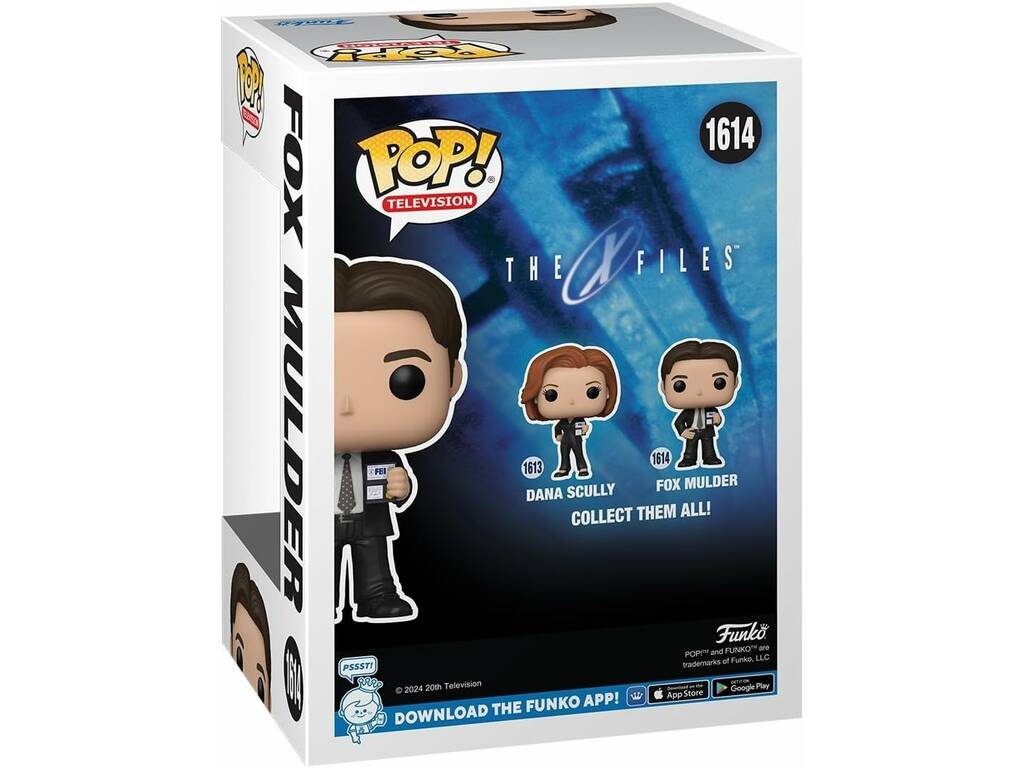 Funko Pop Television Expediente X Figura Fox Mulder