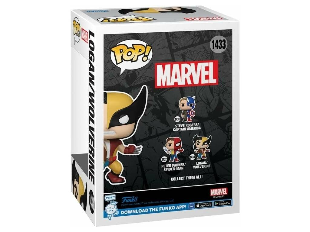 Funko Pop Marvel Figura Logan y Lobezno