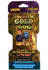 Adrenalyn XL Fifa 365 2025 Saqueta Premium Gold com 10 Cartas