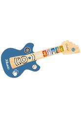 Baby Guitarra Animalitos Azul com Luzes