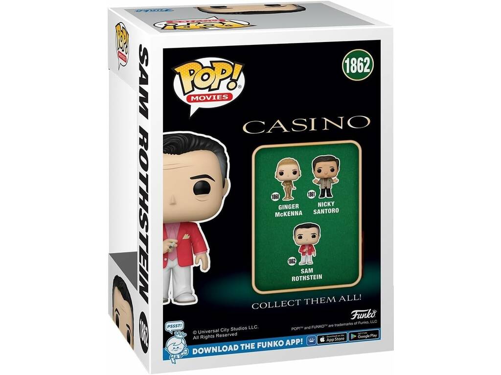 Funko Pop Movies Casino Figura Sam Rothstein