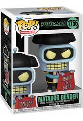 Funko Pop Animation Futurama Matador Bender Figure