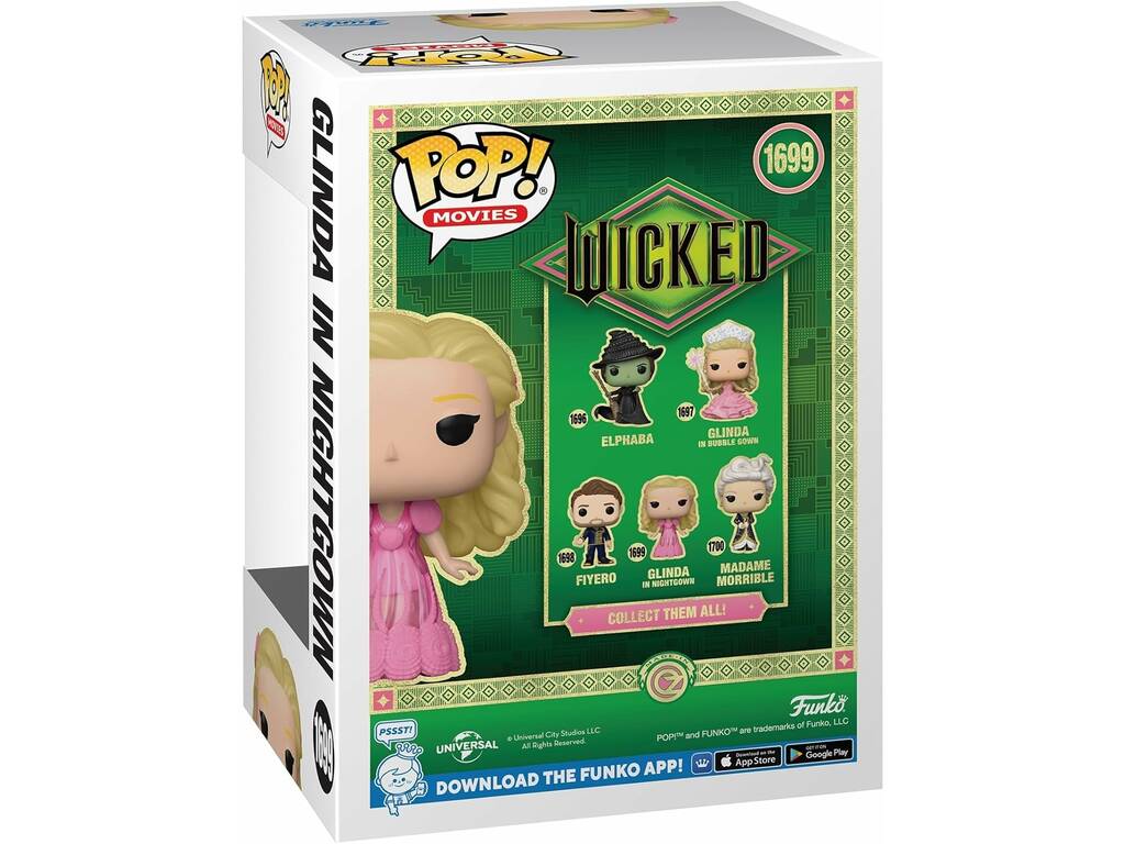 Funko Pop Movies Wicked Figura di Glinda In Nightgown