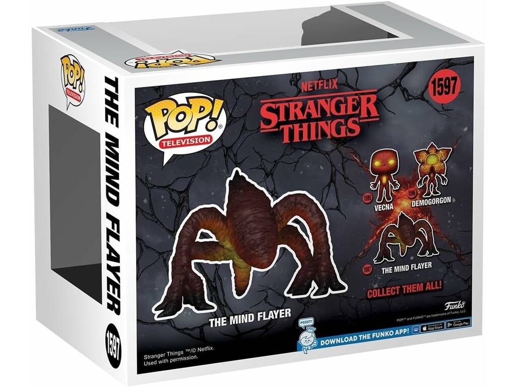 Funko Pop Television Stranger Things Figura The Mind Flayer