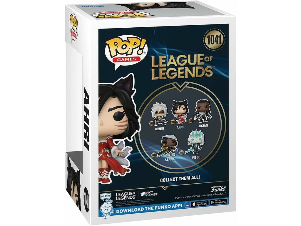 Funko Pop Games League Of Legends Figura Ahri