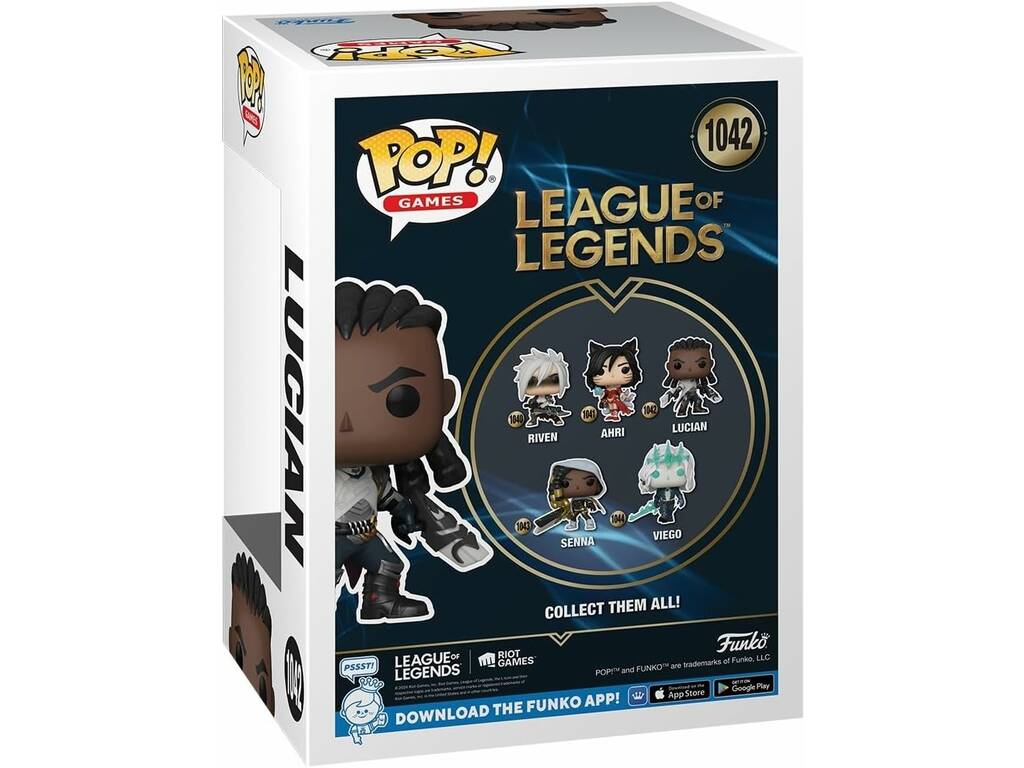 Funko Pop Games League Of Legends Figura Lucian