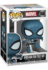 Funko Pop Marvel Figura Spiderman Fear Itself Suit com Cabeça Oscilante