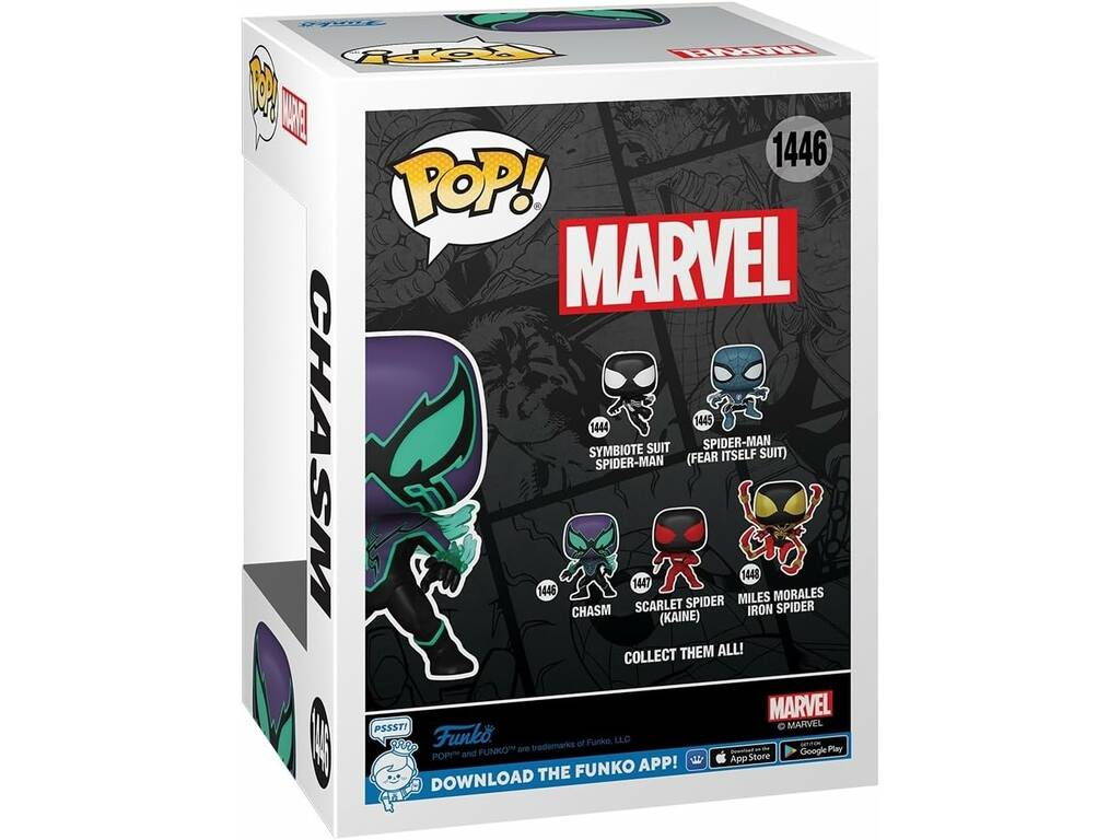 Funko Pop Marvel Spiderman Comics Chasm