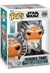 Funko Pop Star Wars Ahsoka Figura Ahsoka Tano com Cabeça Oscilante