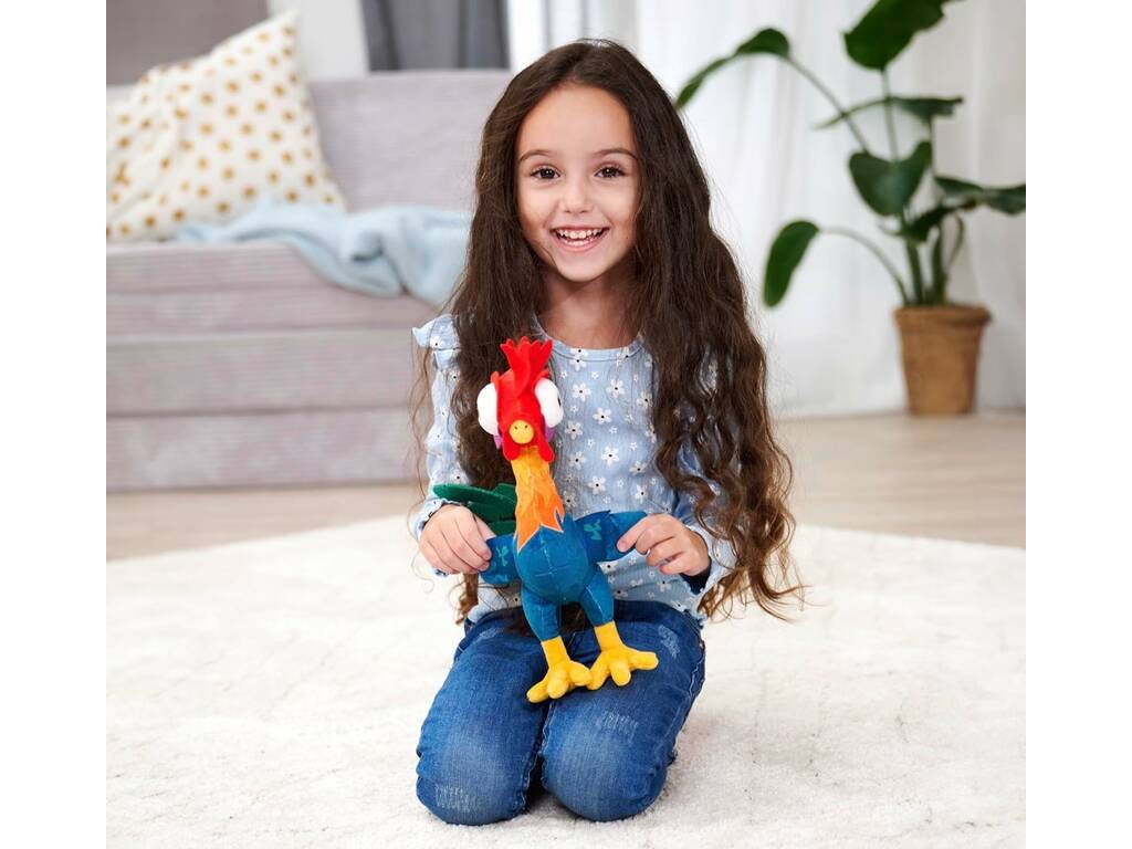 Disney Vaiana 2 Peluche Hei Hei de 25 cm