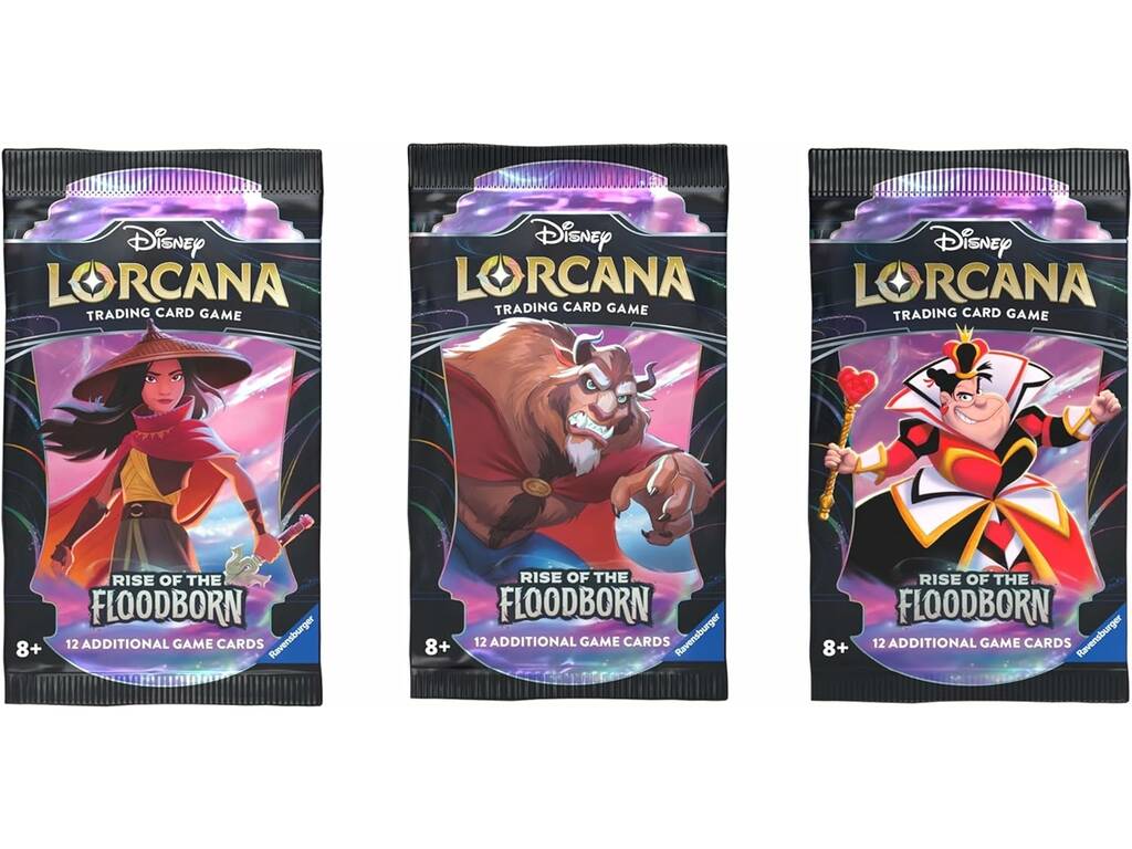 Disney Lorcana TCG Caja 24 Sobres Rise Of The Floodborn