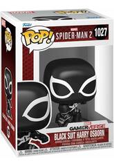 Funko Pop Marvel Spiderman 2 Figura Black Suit Harry Osborn con Cabeza Oscilante