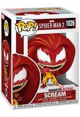 Funko Pop Marvel Spiderman 2 Scream Swing Head Figure