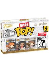 Funko Pop Bitty Harry Potter Pack 4 Mini Figuras con Ron Weasley