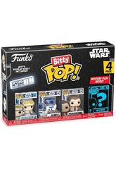 Funko Pop Bitty Star Wars Pack 4 Mini Figuras con Luke Skywalker de Hoth