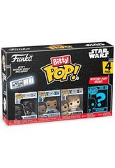 Funko Pop Bitty Star Wars Pack 4 Mini Figuras con Darth Vader