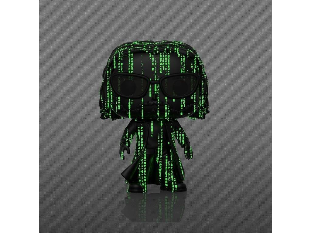 Funko Pop Movies The Matrix Figura Neo Brilha no Escuro