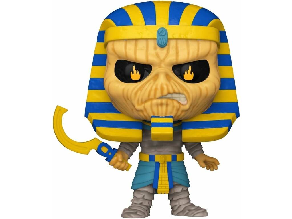 Funko Pop Rocks Iron Maiden Figura Pharaoh Eddie