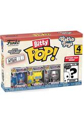 Funko Pop Bitty Retro Toys Pack 4 Mini Figuras com Optimus Prime