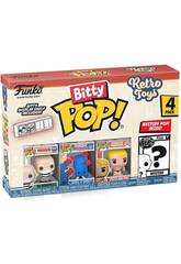 Funko Pop Bitty Retro Toys Pack 4 Mini Figuras com Mr. Monopoly