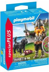 Playmobil Special Plus Viking avec chien de garde