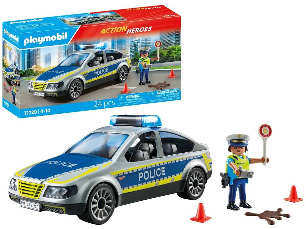 Playmobil Action Heroes Carro de Patrulha