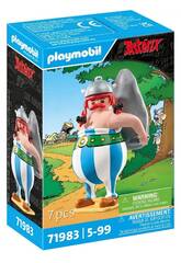 Playmobil Astrix Figura Obelix com Menhir