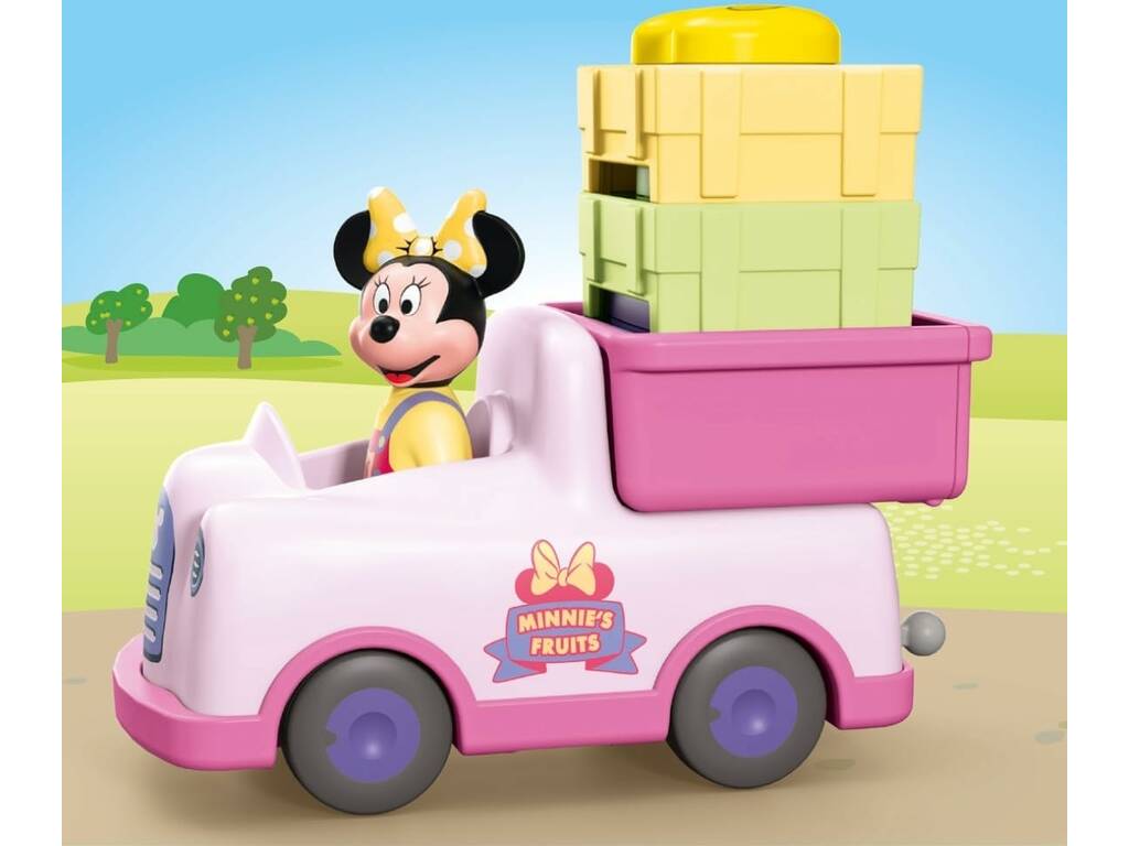 Playmobil Junior Disney El Camión de la Fruta de Minnie Mouse