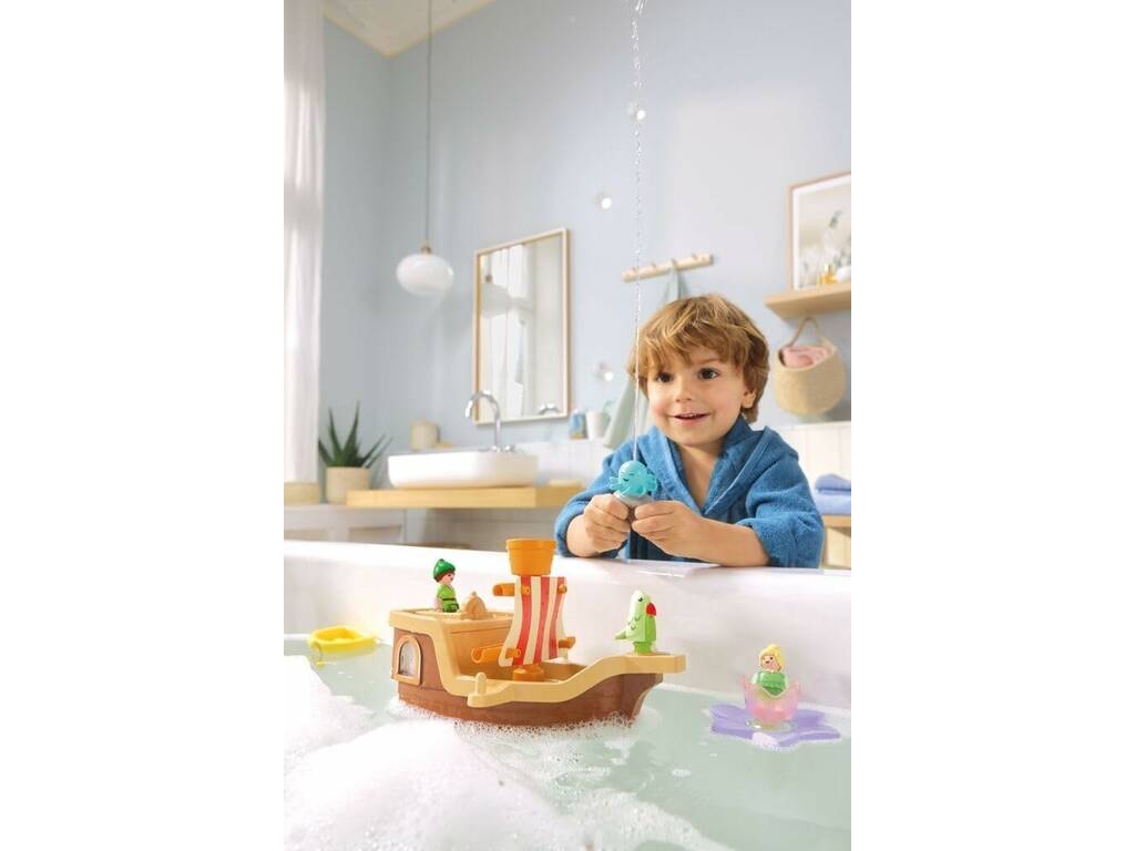 Playmobil Junior Disney El Barco Pirata de Peter Pan