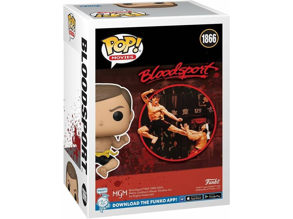 Funko Pop Movies Contacto Sangriento Figura Frank Dux