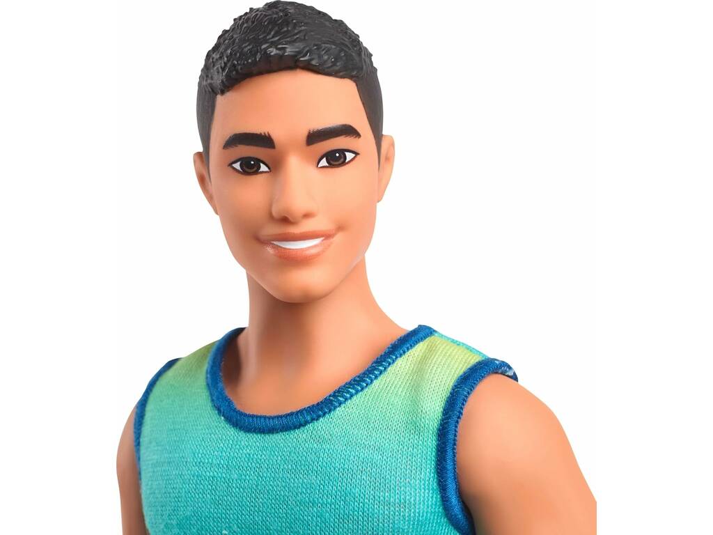Barbie Fashionista Muñeco Ken Con Camiseta Sin Mangas