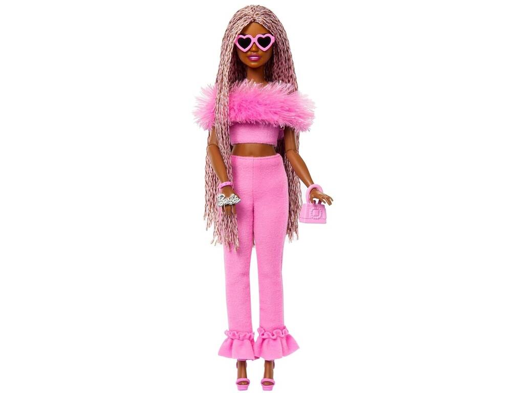 Barbie Deluxe Style Bambola con trecce